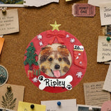 DOGS - SHELTIE- Red Wreath