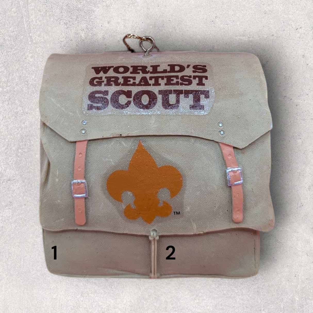 SCOUT BACKPACK Ornament
