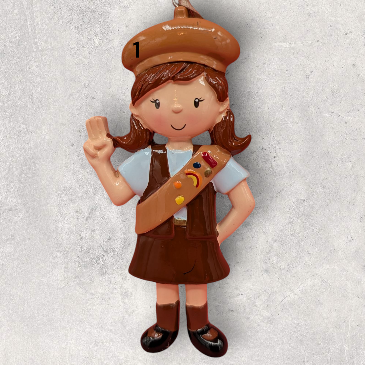 BROWNIE SCOUT Ornament