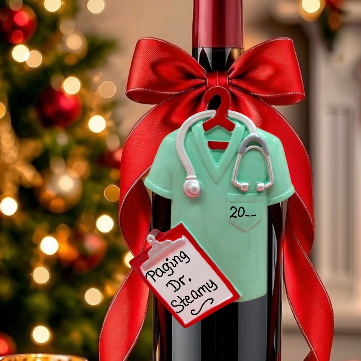 SCRUBS Ornament - GREEN SHIRT
