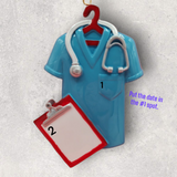 SCRUBS Ornament - BLUE SHIRT