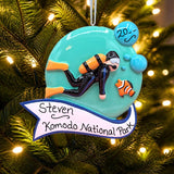 Scuba Diver Ornament