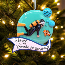 Scuba Diver Ornament