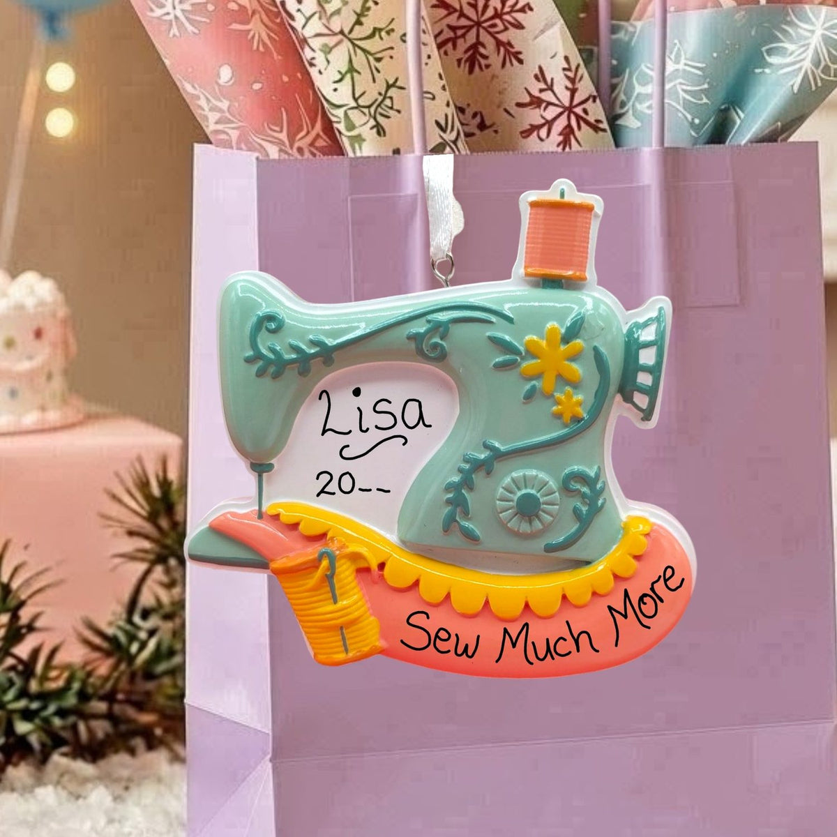SEWING MACHINE Ornament