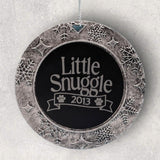2-Sided Engraved IN REMEMBRANCE Wreath Ornament - For PETS - "A Part of My Heart Lives in Heaven."