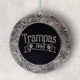 2-Sided Engraved IN REMEMBRANCE Wreath Ornament - For DOGS - "You are my Best Memory."