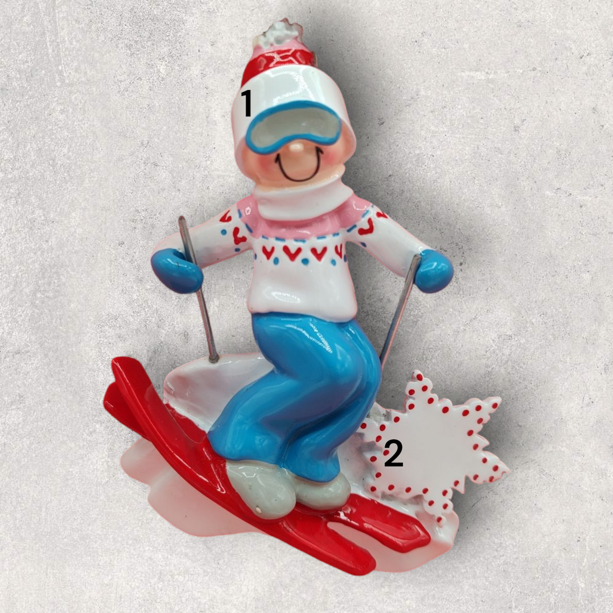 SKIING Ornament - FEMALE