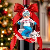 Skiing Ornament - Female