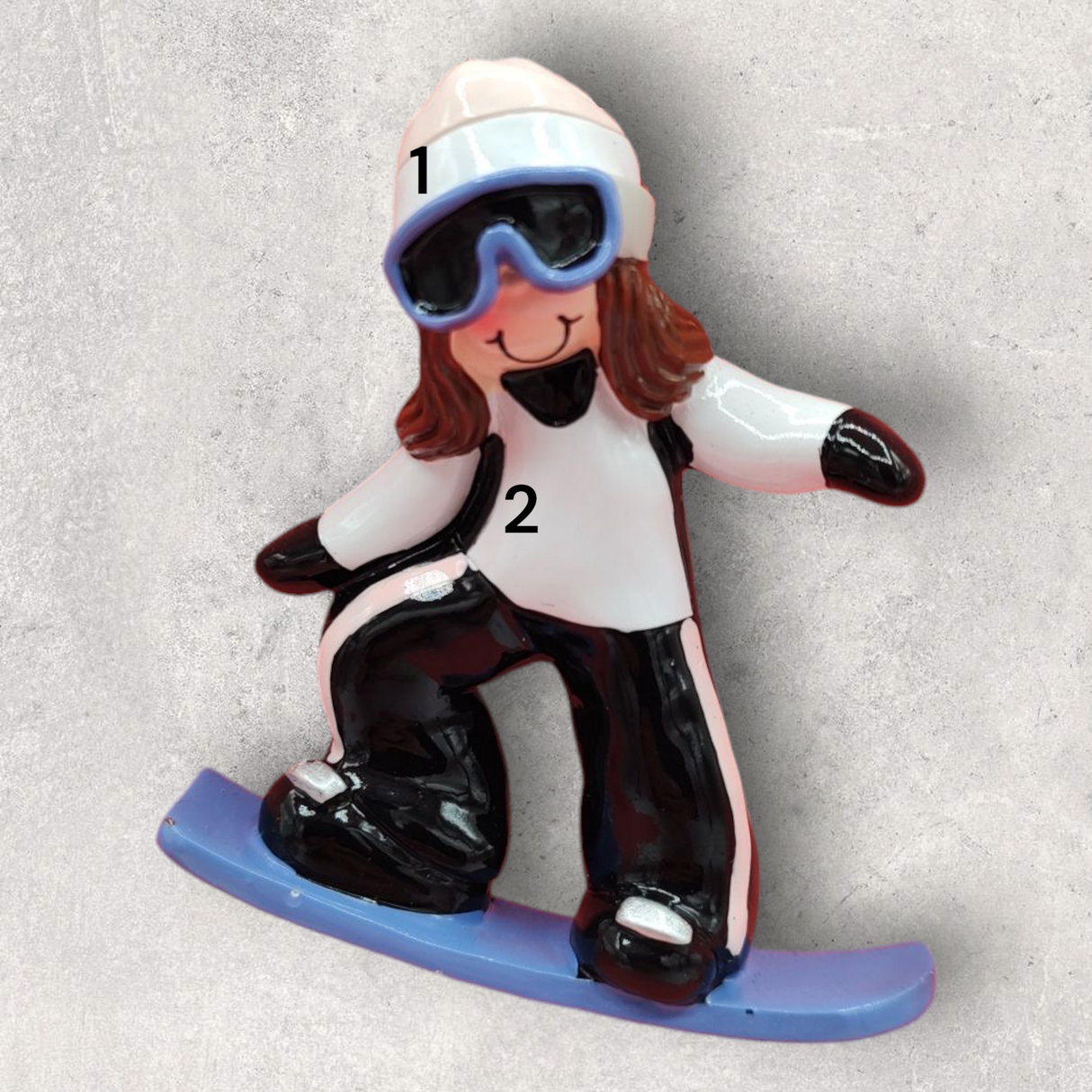 SNOWBOARDING Ornament - FEMALE