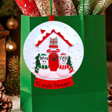 SNOW GLOBE COUPLE Ornament