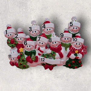 11 SNOWPEOPLE Ornament