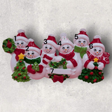 6 SNOWPEOPLE Ornament