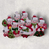9 SNOWPEOPLE Ornament