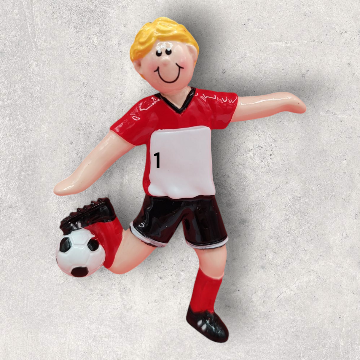 SOCCER PLAYER Ornament - MALE BLONDE