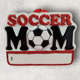 SOCCER MOM Ornament
