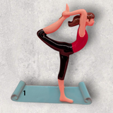 STRETCHING / EXERCISING / YOGA Ornament