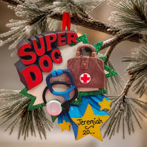 SUPER DOC  Ornament