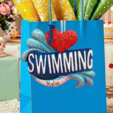 Swimming - I (Heart) Swimming Ornament