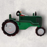 TRACTOR Ornament - GREEN