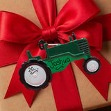 Tractor Ornament - Green