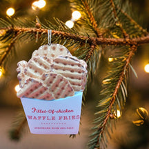 WAFFLE FRIES Ornament