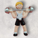 WEIGHTLIFTING Ornament - BLONDE - MALE