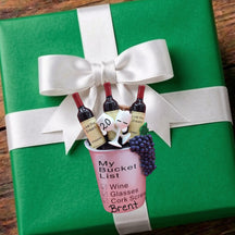 WINE BUCKET LIST Ornament