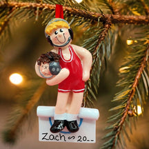 Wrestling Ornament - Blonde - Male