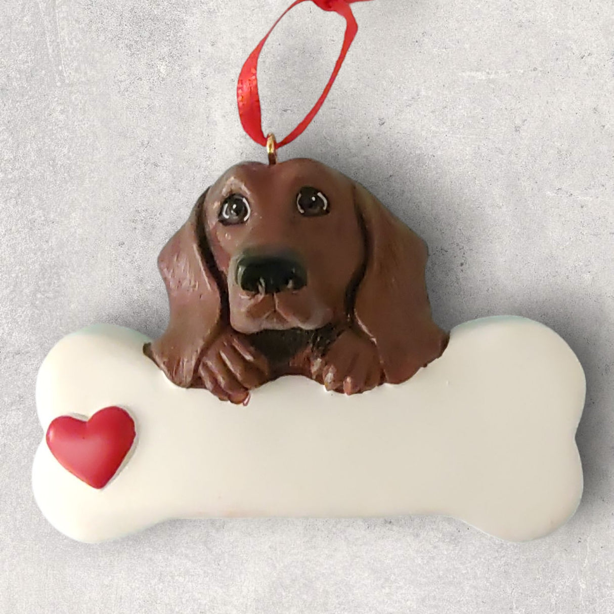 DOGS - DACHSHUND (RED) - Bone