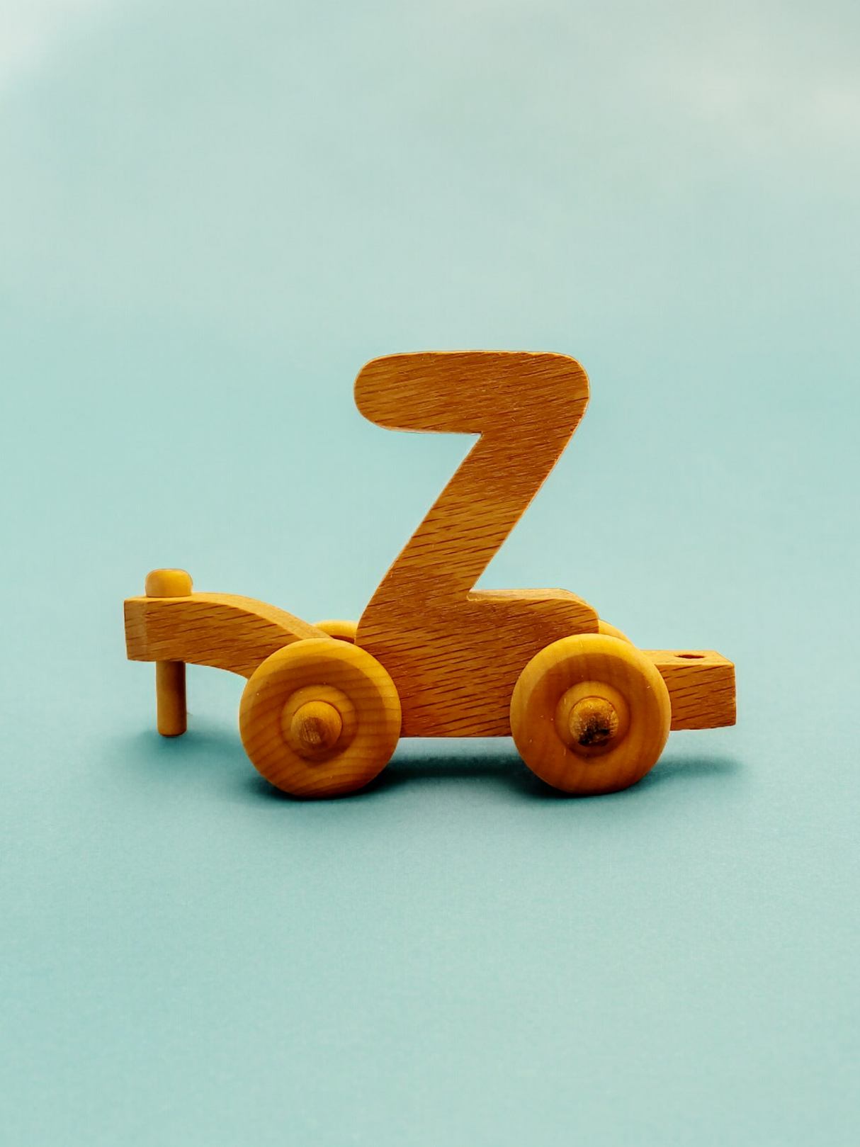 Wooden Alphabet Train Letter Z