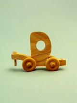 Wooden Alphabet Train Letter D