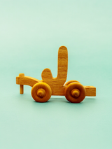 Wooden Alphabet Train Letter J