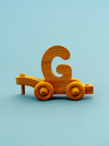 Wooden Alphabet Train Letter G