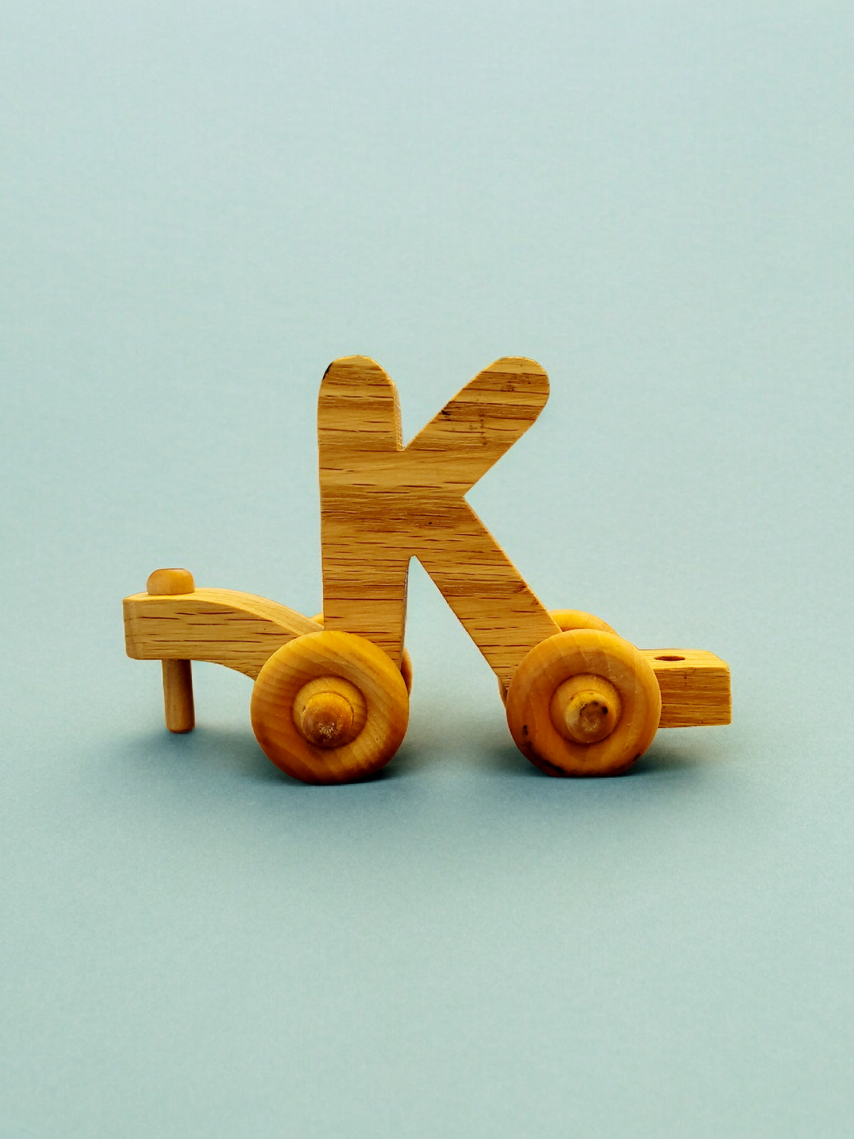 Wooden Alphabet Train Letter K