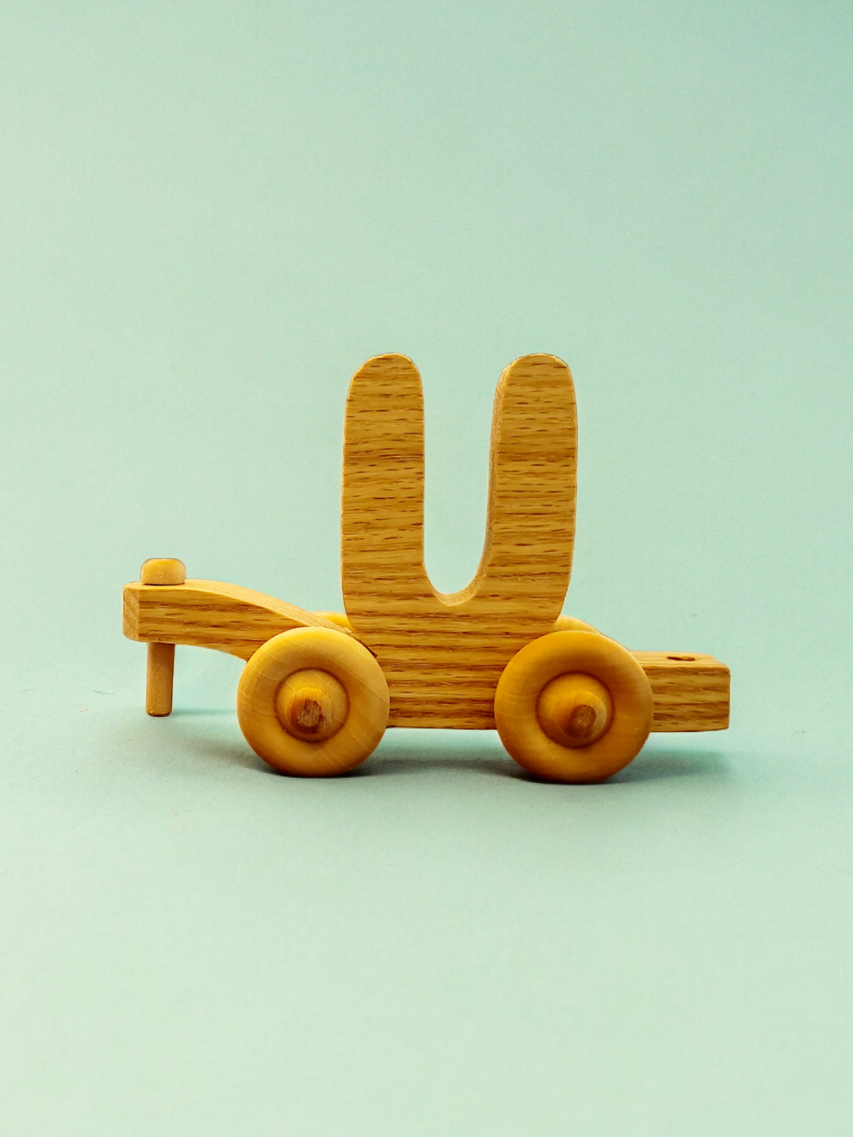Wooden Alphabet Train Letter U
