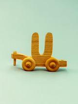 Wooden Alphabet Train Letter U