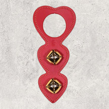 HEART - 3-Tiered Doorhanger - 2 Plated Bells